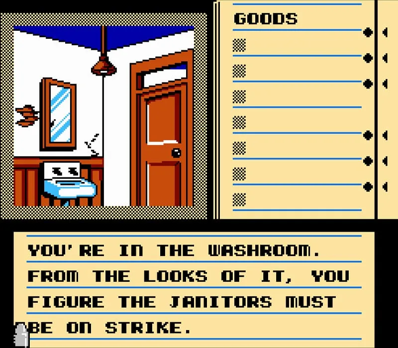 Déjà Vu NES-Spiel