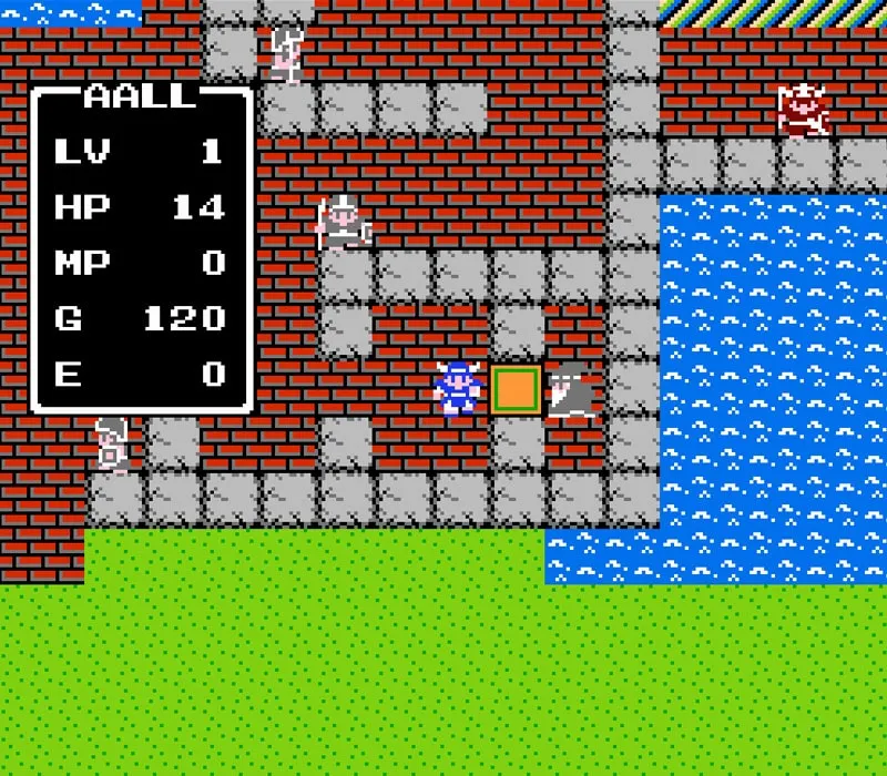 Dragon Warrior NES-Spiel