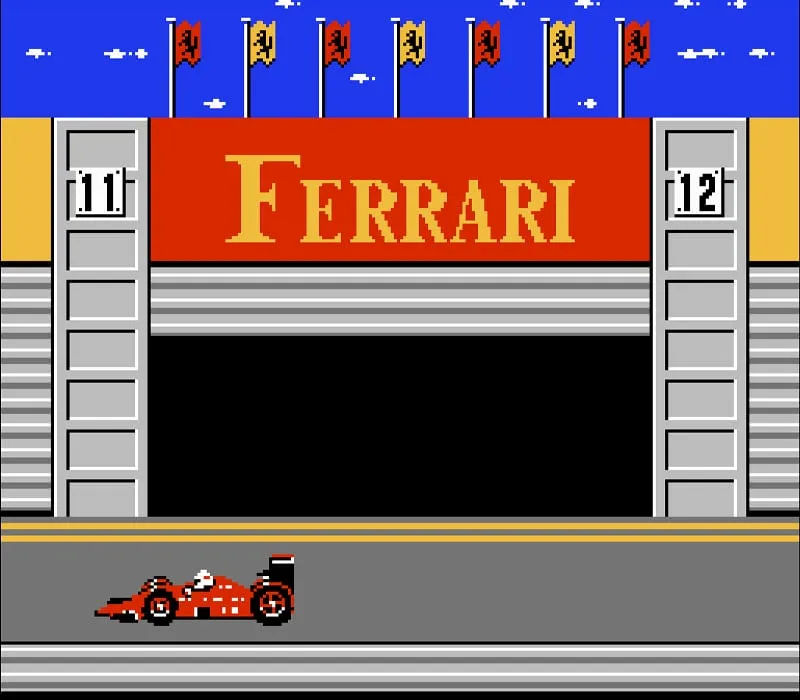 Ferrari Grand Prix Challenge NES-Spiel