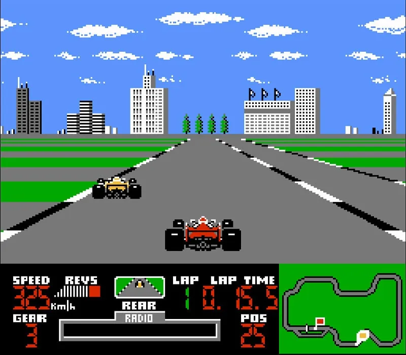 Ferrari Grand Prix Challenge NES-Spiel