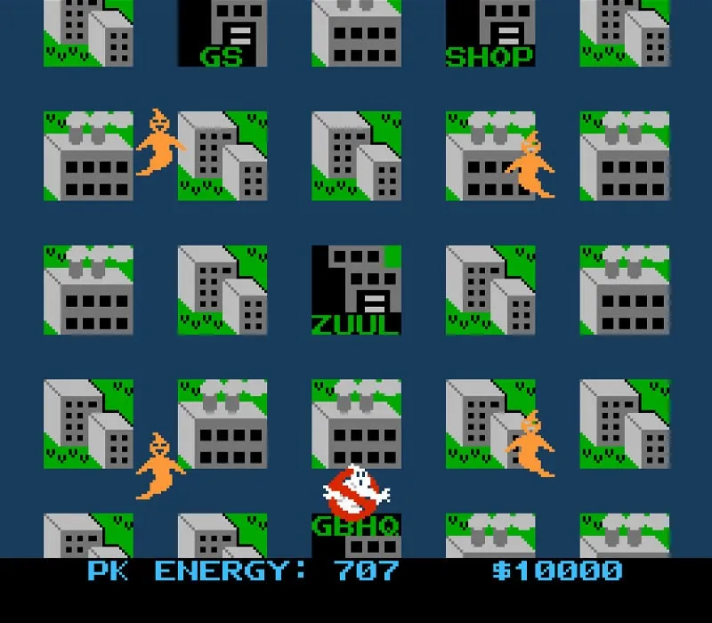 Ghostbusters NES-Spiel