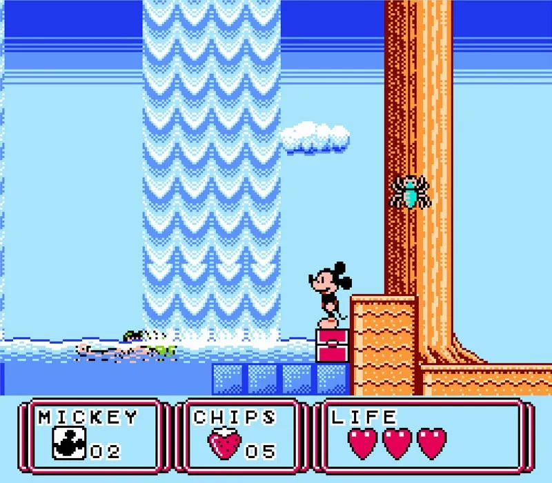 Mickey Mouse 3: Dream Balloon NES-Spiel