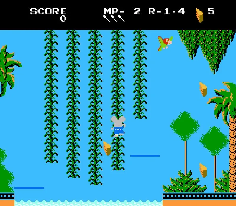 Mappy-Land NES-Spiel