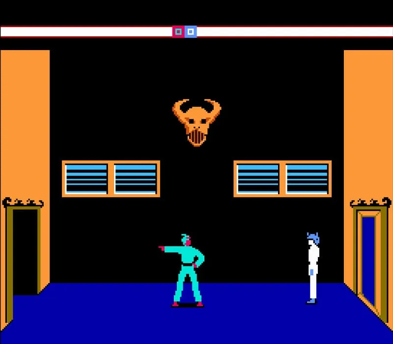 Karateka NES-Spiel