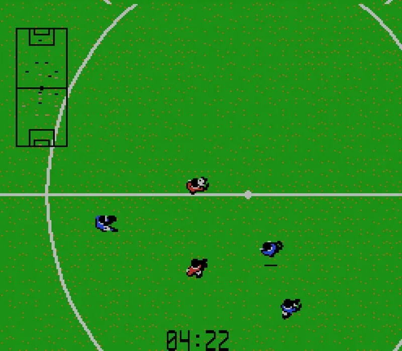 Kick Off NES-Spiel