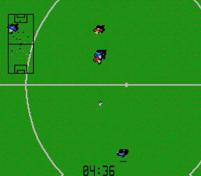 Kick Off NES-Spiel