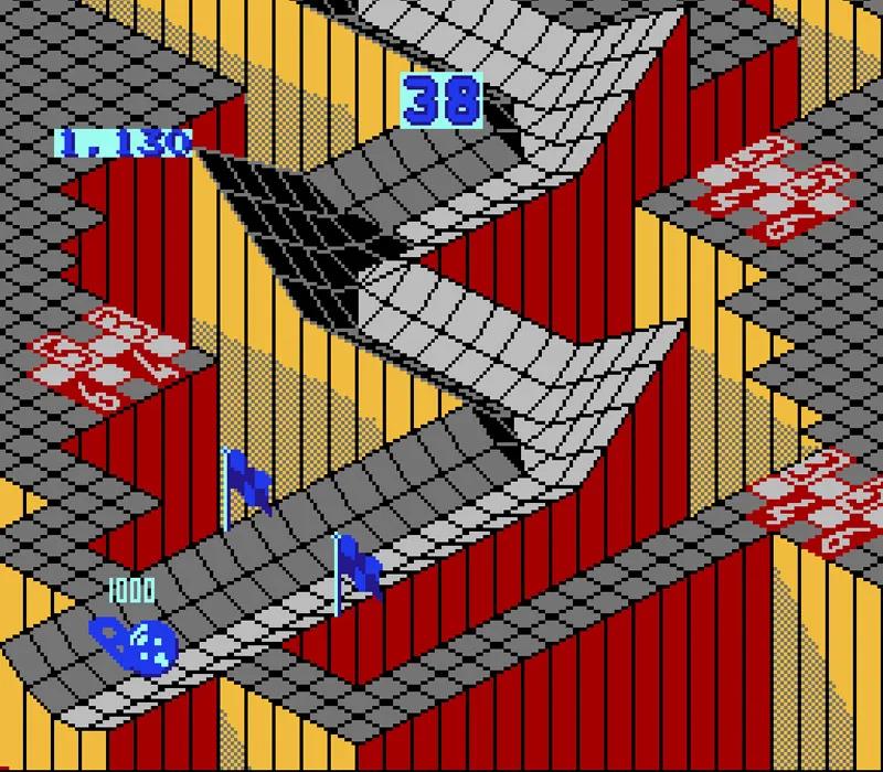 Marble Madness NES-Spiel