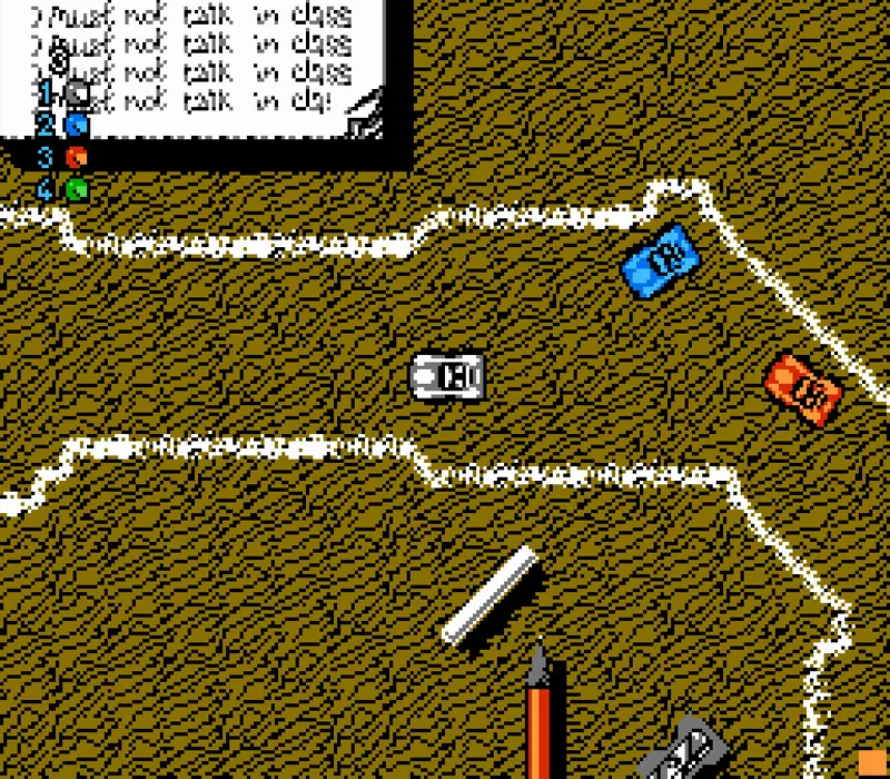 Micro Machines NES-Spiel