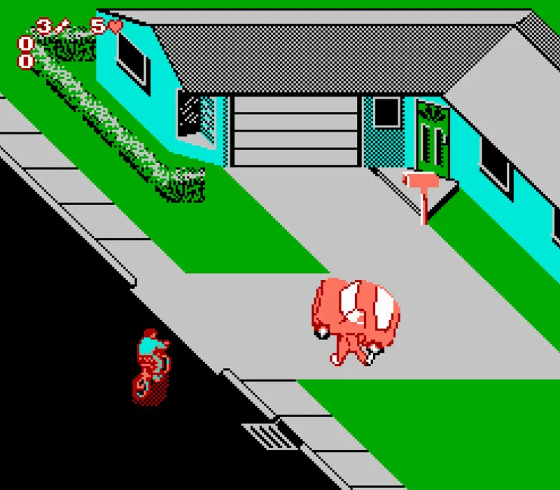 Paperboy 2 NES-Spiel