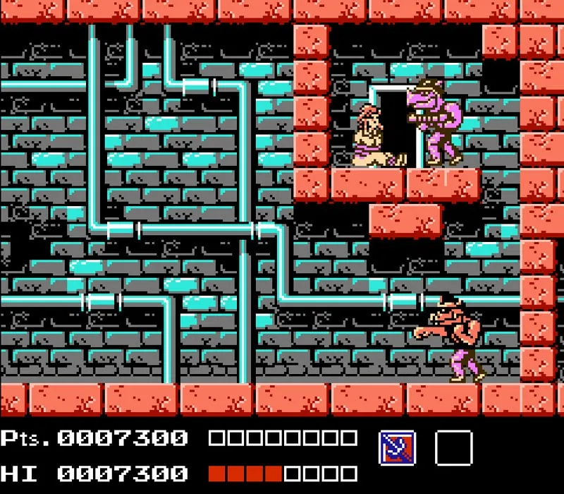 Teenage Mutant Ninja Turtles Juego NES