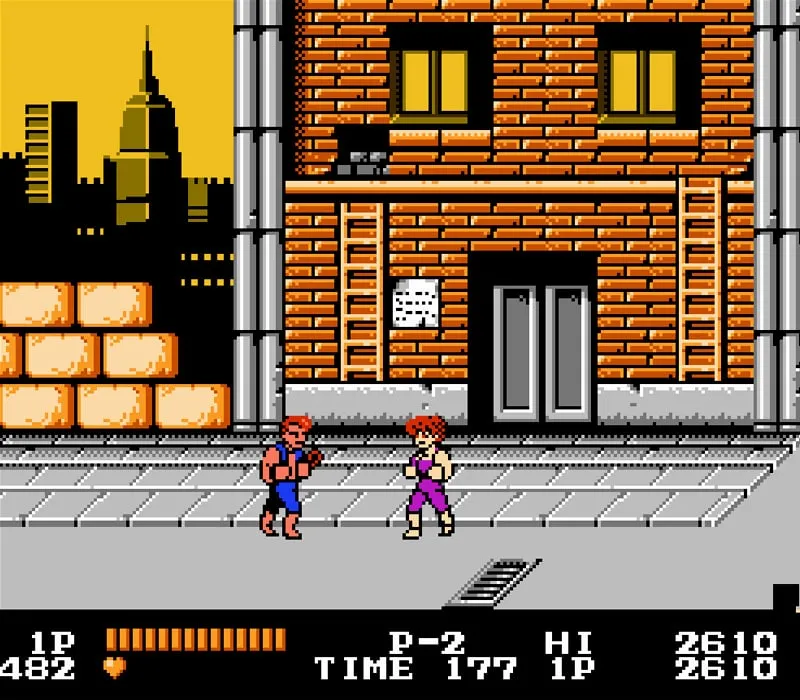 Double Dragon Juego NES