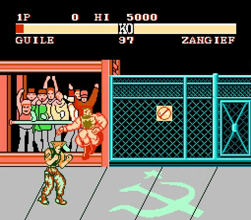 Street Fighter 2: The World Warrior Juego NES