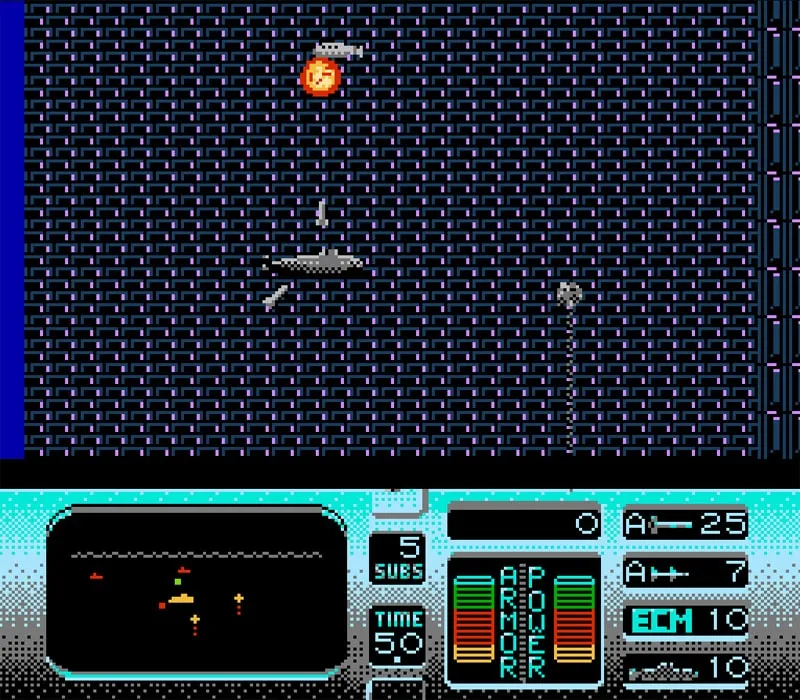 The Hunt for Red October Juego NES