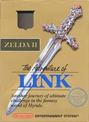 Zelda 2: The Adventure of Link NES Game