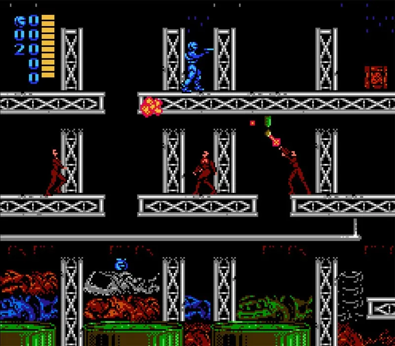 RoboCop Versus The Terminator Juego NES