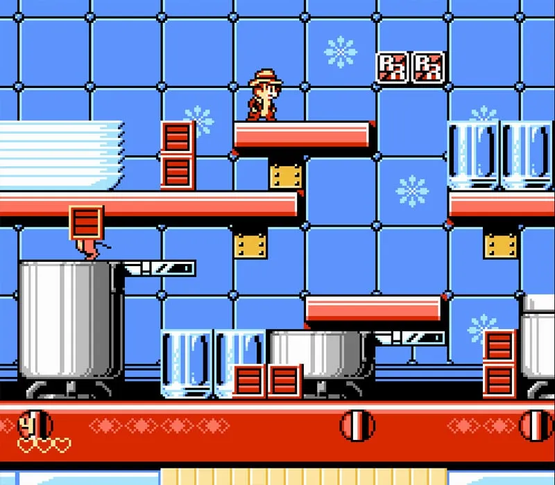 Chip 'n Dale Rescue Rangers 2 Juego NES