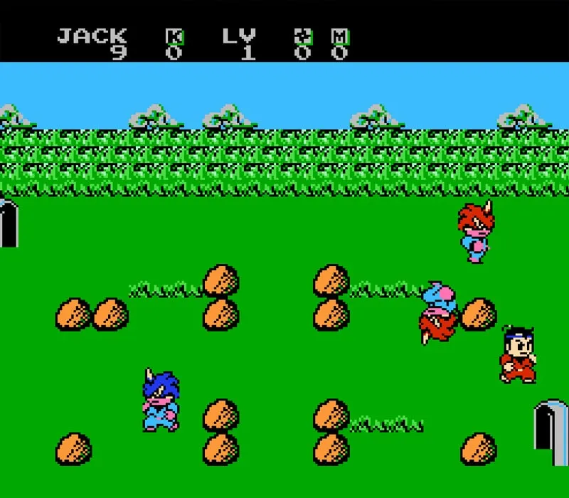 Little Ninja Brothers Juego NES