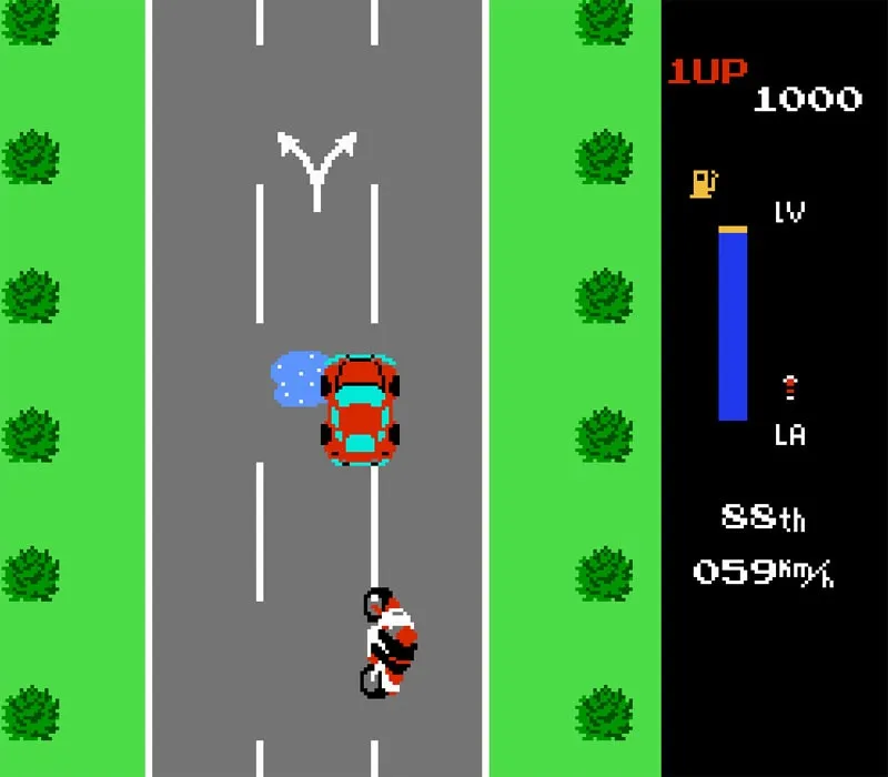 Zippy Race Juego NES