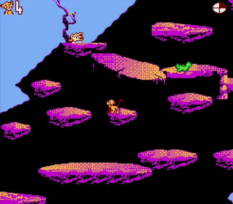 The Lion King Juego NES