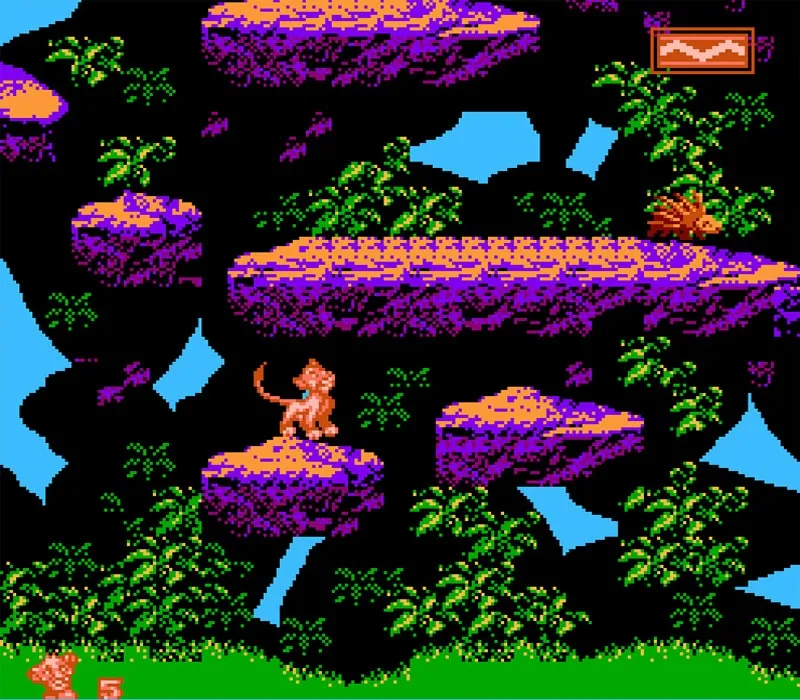 Lion King Juego NES
