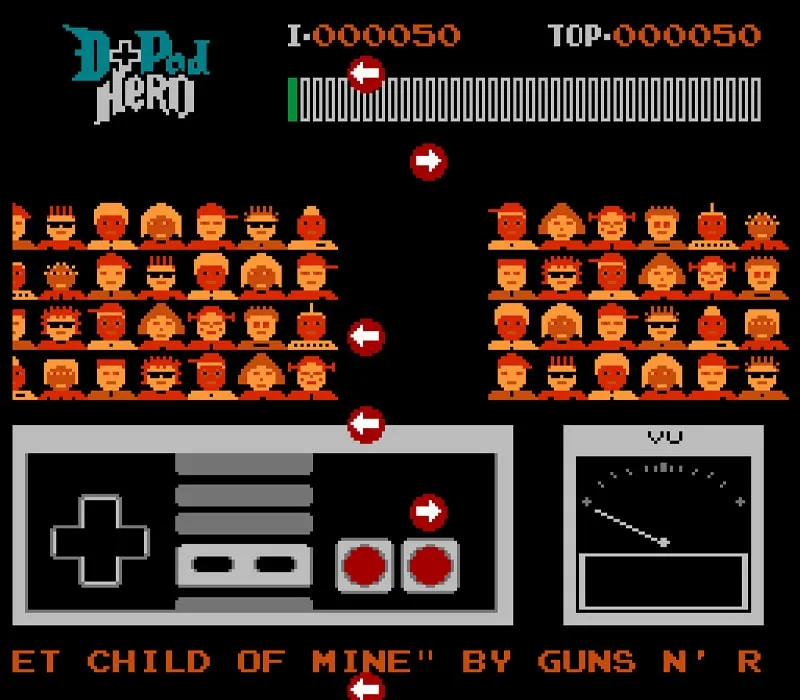 D-Pad Hero Juego NES