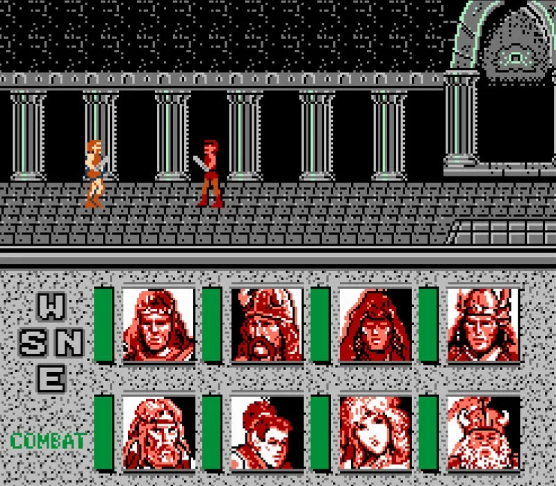 Heroes of the Lance Juego NES
