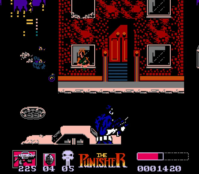 The Punisher Juego NES
