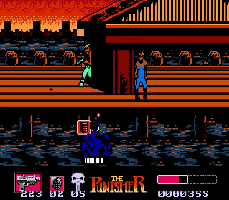 The Punisher Juego NES