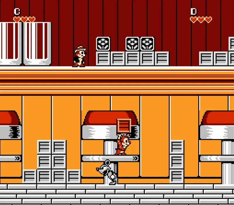 Chip 'n Dale Rescue Rangers Jeu NES