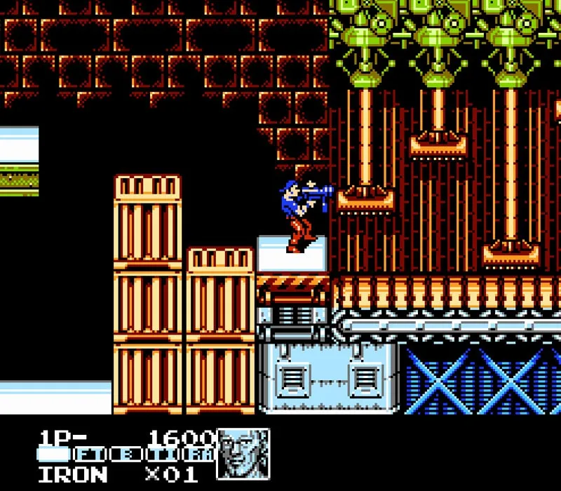 Contra Force Jeu NES