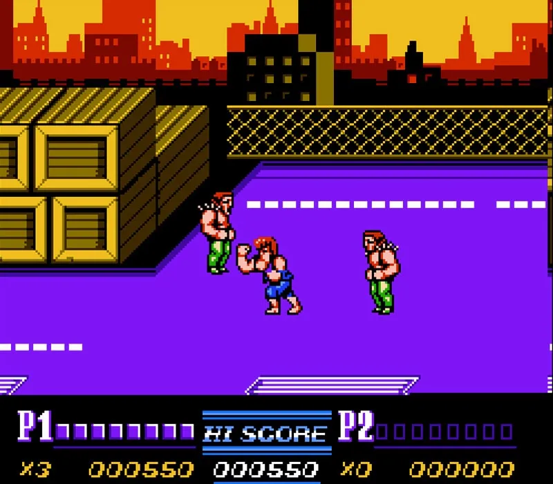Double Dragon 2: The Revenge Jeu NES