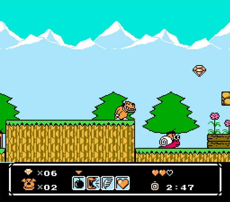 Wacky Races Jeu NES