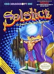 Solstice: The Quest for the Staff of Demnos Jeu NES