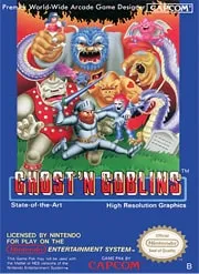 Ghosts'n Goblins Jeu NES