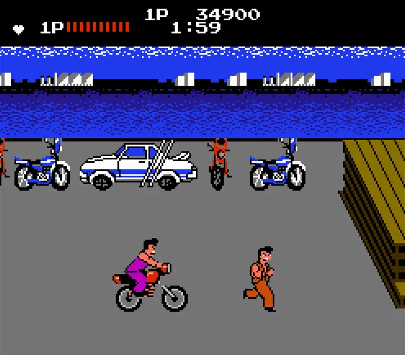 Renegade Jeu NES