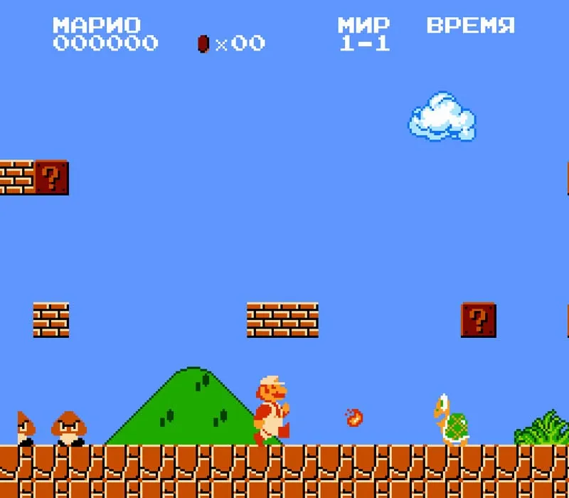 Super Mario Bros. Gioco NES