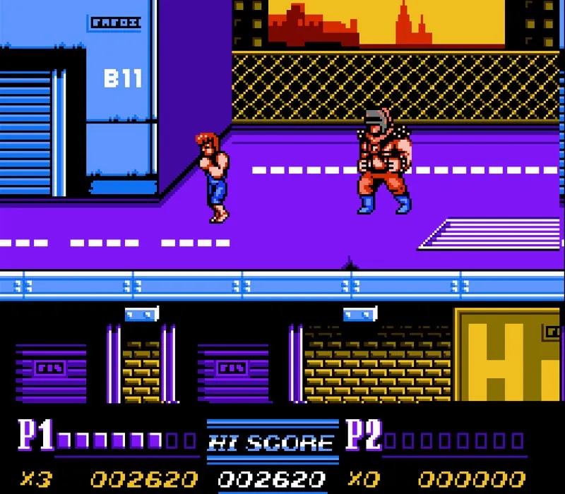 Double Dragon 2: The Revenge Gioco NES