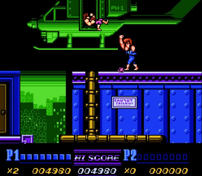 Double Dragon 2: The Revenge Gioco NES