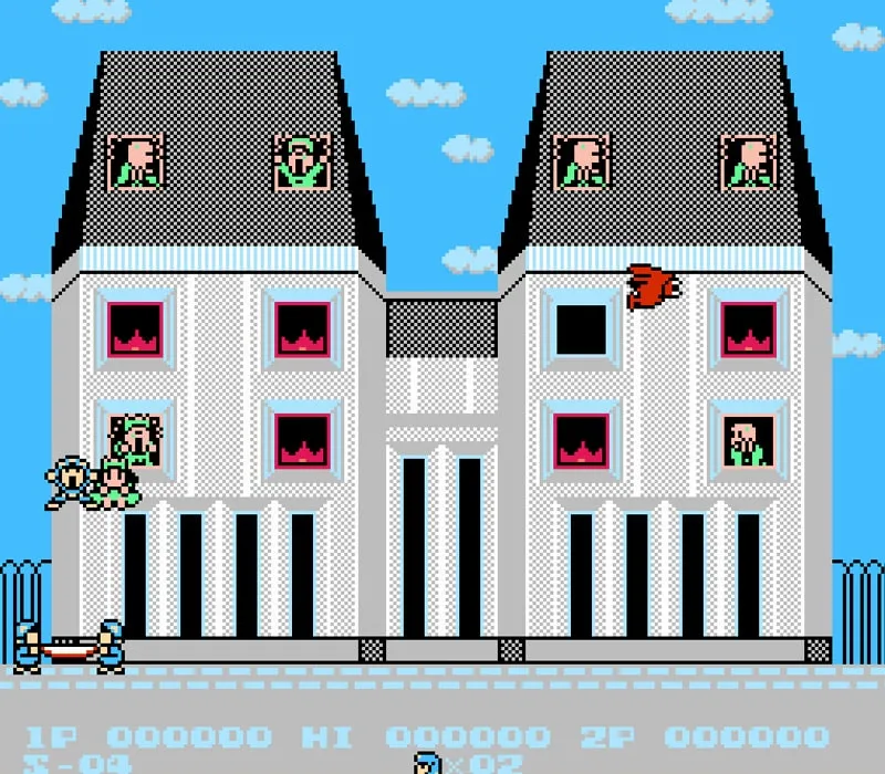 Flying Hero Gioco NES