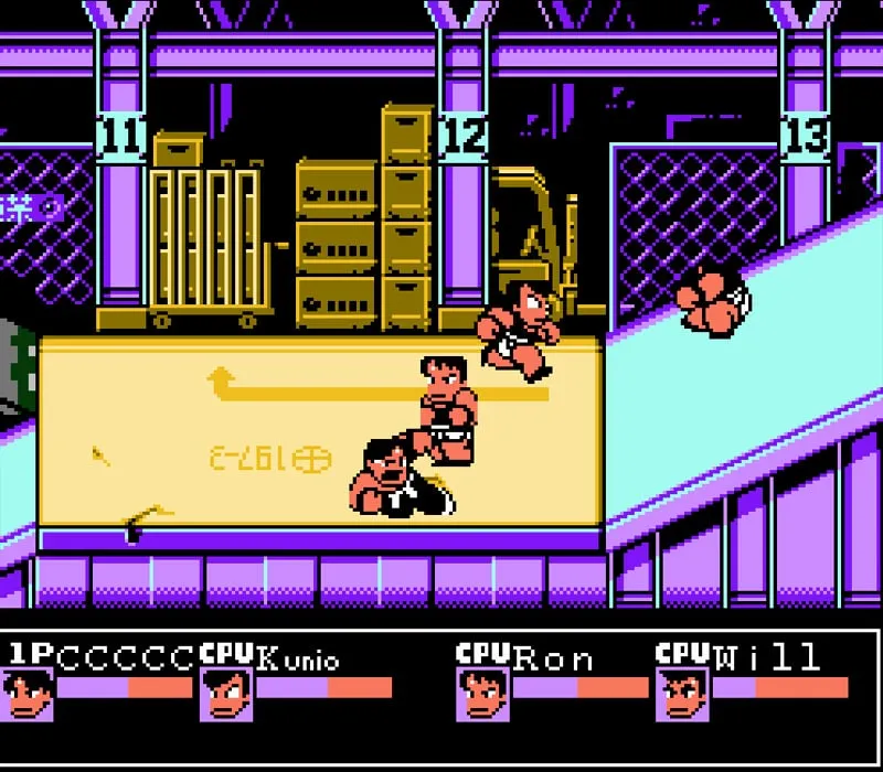 Nekketsu Kakutou Densetsu Gioco NES