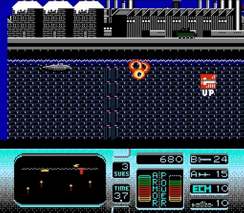 The Hunt for Red October Gioco NES