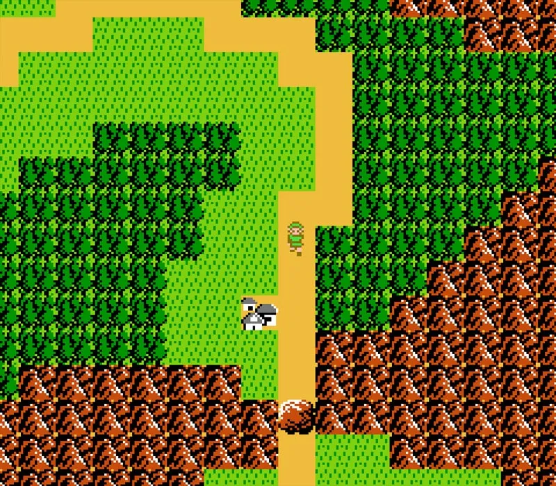 Zelda 2: The Adventure of Link Gioco NES