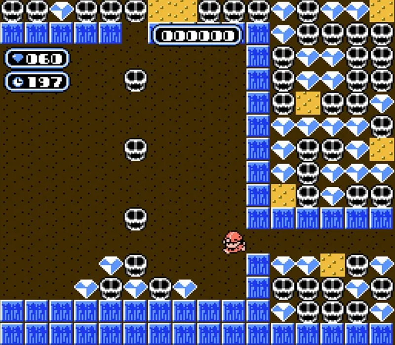 Boulder Dash Gioco NES