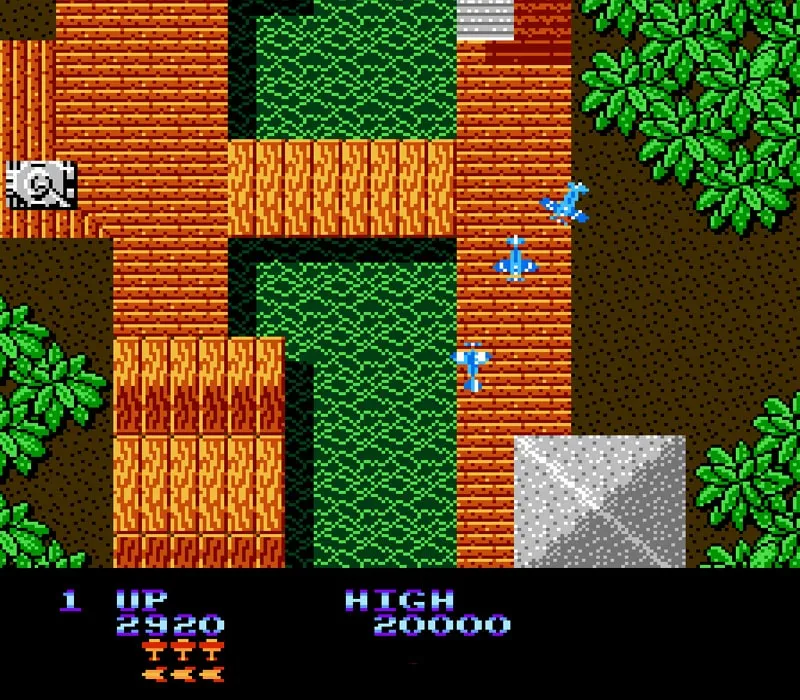 Sky Shark Gioco NES