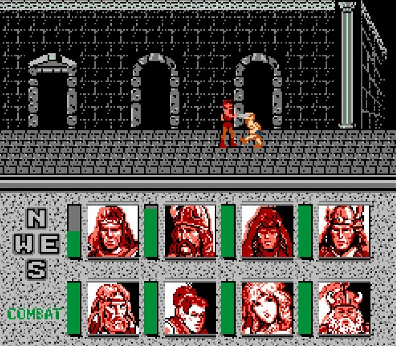 Heroes of the Lance Gioco NES