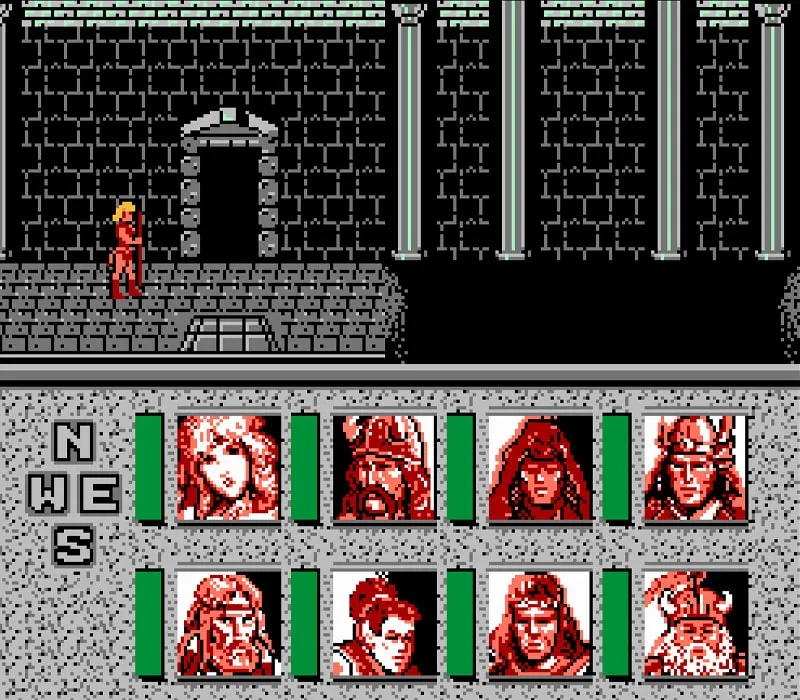 Heroes of the Lance Gioco NES