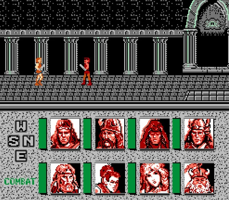 Heroes of the Lance Gioco NES