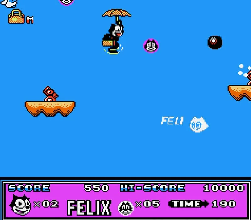 Felix the Cat Jogo NES