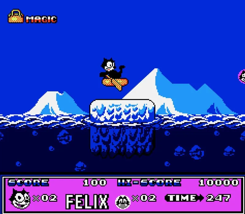 Felix the Cat Jogo NES