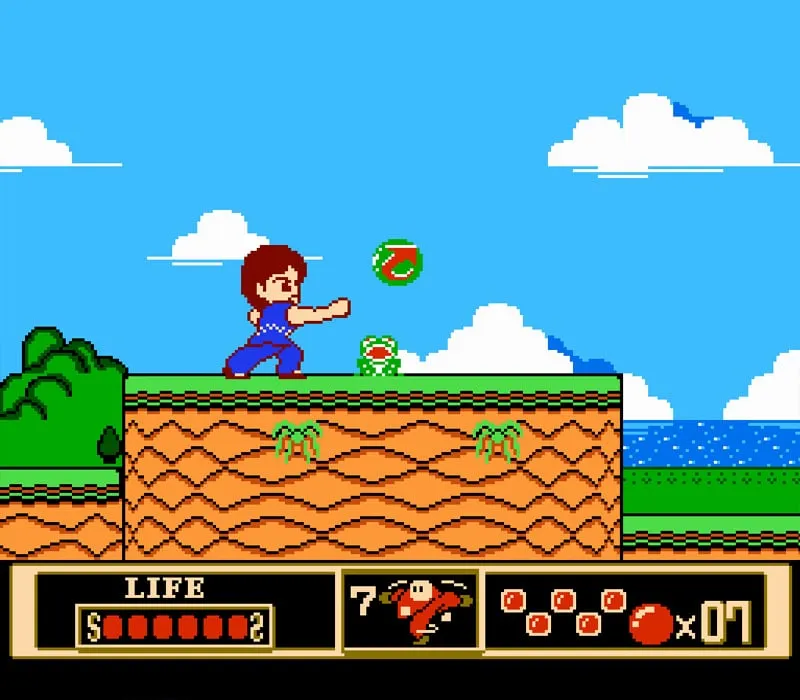 Jackie Chan's Action Kung Fu Jogo NES